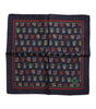 Dolce & Gabbana Multicolor Medals Square Foulard Scarf