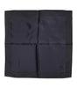 Dolce & Gabbana Dark Blue Silk Square Men Foulard Scarf