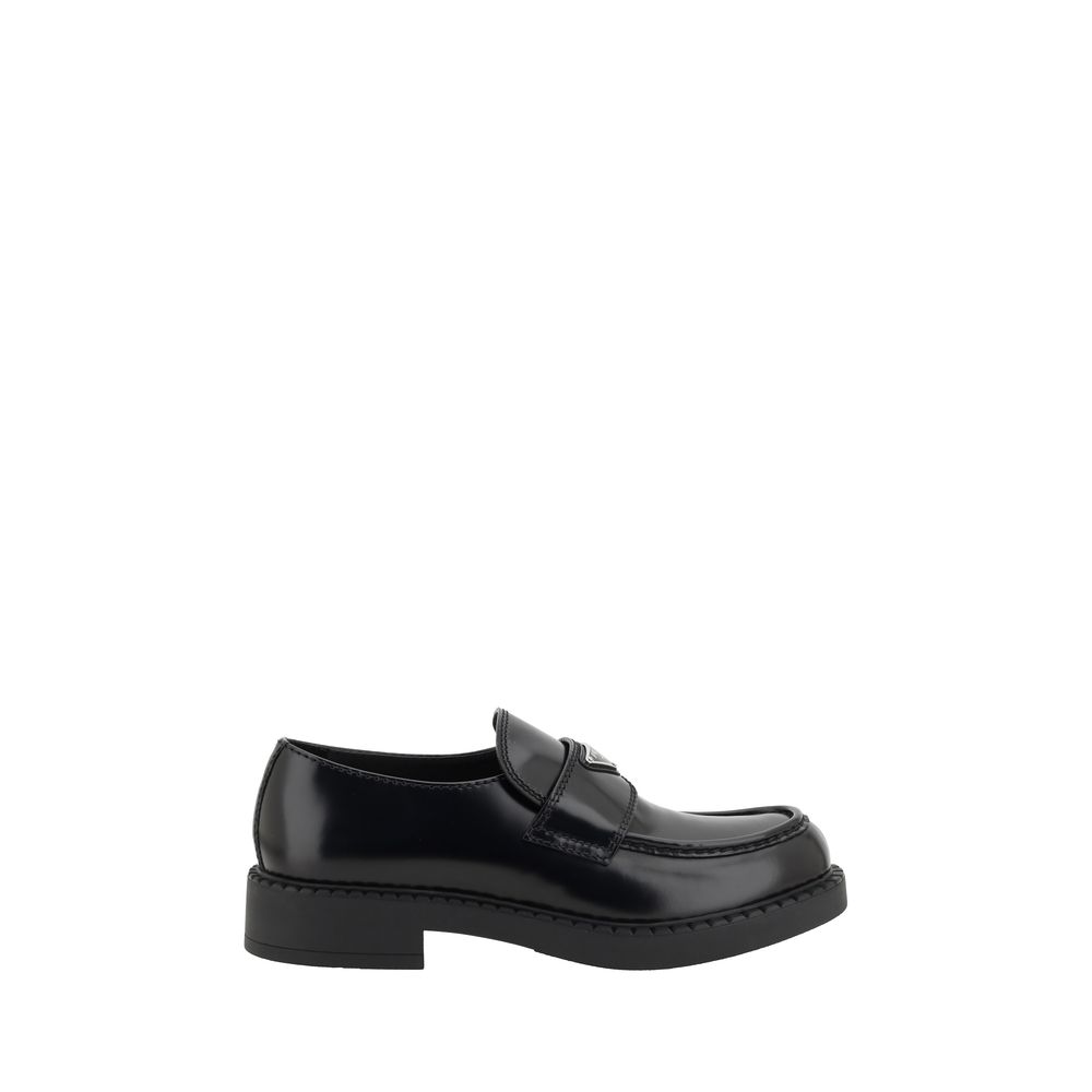 Mocassins en cuir Prada