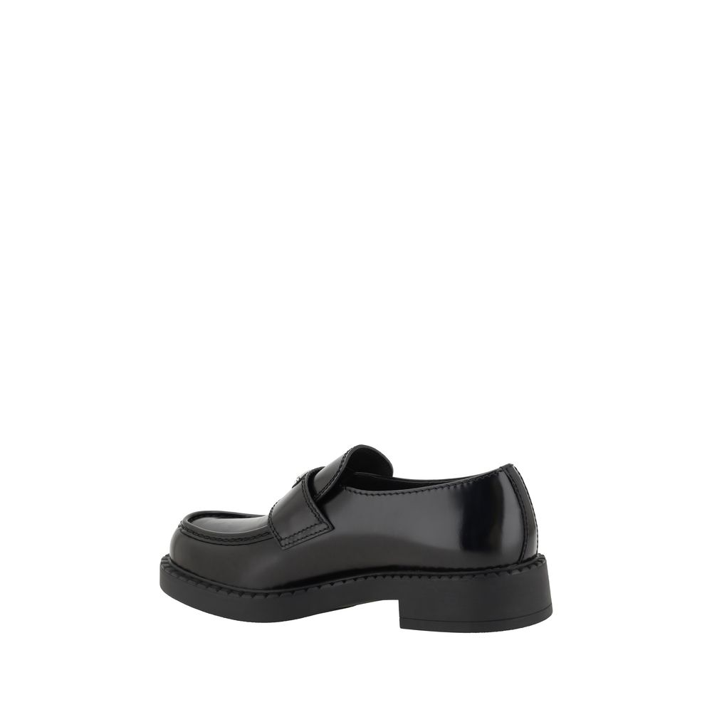 Mocassins en cuir Prada