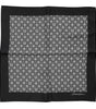 Dolce & Gabbana Black White Patterned Square Foulard Scarf