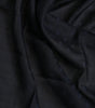 Dolce & Gabbana Black Viscose Fringes Neck Warmer Scarf