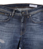 Dolce & Gabbana Blue Washed Cotton Slim Fit Men Denim Jeans