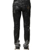 Dolce & Gabbana Black Washed Embellished Skinny Denim Jeans