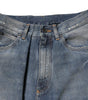 Dolce & Gabbana Blue Cotton Tattered Men Denim Jeans
