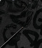 Dolce & Gabbana Gray Cotton DG Logo Straight Men Denim Jeans