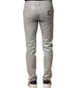 Dolce & Gabbana Light Gray Cotton Slim Fit Men Denim Jeans