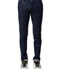 Dolce & Gabbana Blue Cotton Stretch Skinny Men Denim Jeans