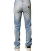 Dolce & Gabbana Light Blue Washed Straight Fit Denim Jeans