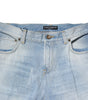 Dolce & Gabbana Light Blue Washed Straight Fit Denim Jeans