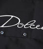 Dolce & Gabbana Black Cotton SICILIA Logo Men Dress Shirt