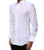 Dolce & Gabbana White Cotton GOLD Long Sleeves Dress Shirt
