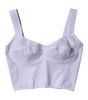 Dolce & Gabbana White Bustier Sleeveless Corset Blouse Top