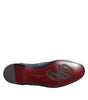 Mocassins à enfiler en cuir tressé bleu Dolce &amp; Gabbana