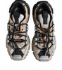 Dolce & Gabbana Multicolor Paneled Space Sneakers Shoes