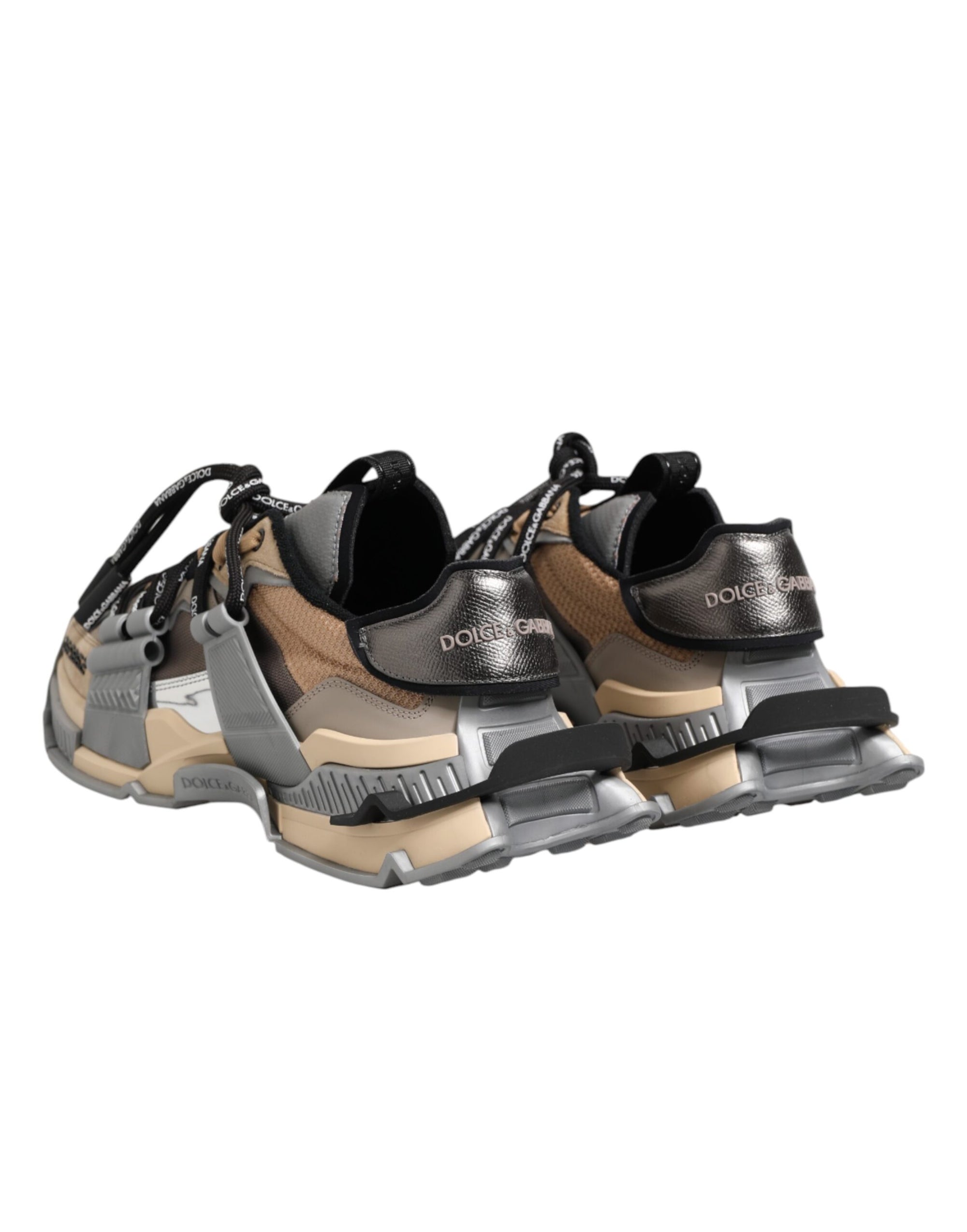 Dolce & Gabbana Multicolor Paneled Space Sneakers Shoes
