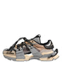 Dolce & Gabbana Multicolor Paneled Space Sneakers Shoes