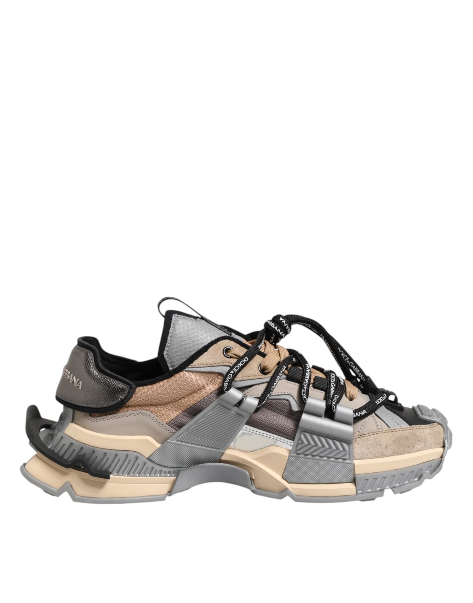 Dolce & Gabbana Multicolor Paneled Space Sneakers Shoes