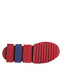 Dolce & Gabbana Red White Sorrento DG Mania Sneakers Shoes