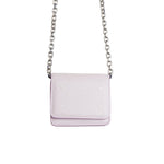 Portefeuille Maison Margiela en cuir de veau violet