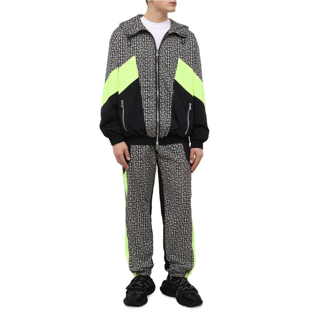 Balmain Multicolor Nylon Jacket