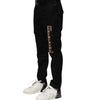 Dolce & Gabbana Black Cotton Cargo Casual Pants