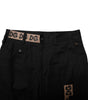 Dolce & Gabbana Black Cotton Cargo Casual Pants