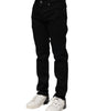 Dolce & Gabbana Black Cotton Skinny Denim Jeans