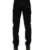 Dolce & Gabbana Black Cotton Skinny Denim Jeans