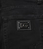 Dolce & Gabbana Black Cotton Skinny Men Denim Jeans