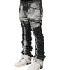 Dolce & Gabbana Black Tie Dye Straight Denim Jeans