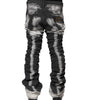 Dolce & Gabbana Black Tie Dye Straight Denim Jeans