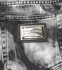 Dolce & Gabbana Black Tie Dye Straight Denim Jeans