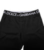 Dolce & Gabbana Black Nylon Skinny Men Jogger Pants