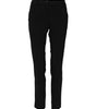 Dolce & Gabbana Black Wool Mid Waisted Tapered Dress Pants