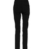 Dolce & Gabbana Black Wool Mid Waisted Tapered Dress Pants