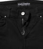 Dolce & Gabbana Black Cotton Skinny Denim Jeans