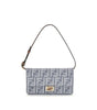 Pochette en jean Fendi FF