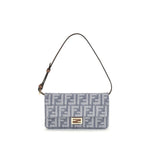 Pochette en jean Fendi FF