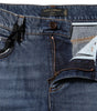 Dolce & Gabbana Blue Cotton Tattered Boyfriend Denim Jeans