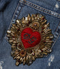 Dolce & Gabbana Blue Cotton Tattered Boyfriend Denim Jeans