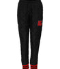 Dolce & Gabbana Black Quilted Mid Waist Jogger Pants