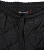 Dolce & Gabbana Black Quilted Mid Waist Jogger Pants