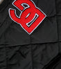 Dolce & Gabbana Black Quilted Mid Waist Jogger Pants