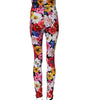 Dolce & Gabbana Multicolor Floral High Waist Leggings Pants