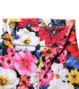 Dolce & Gabbana Multicolor Floral High Waist Leggings Pants