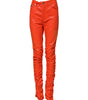 Dolce & Gabbana Orange Cotton High Waisted Denim Jeans