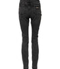 Dolce & Gabbana Gray Skinny Cotton Mid Waisted Denim Jeans