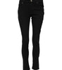 Dolce & Gabbana Black Skinny Cotton Mid Waisted Denim Jeans