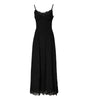 Dolce & Gabbana Black Floral Lace Lingerie Dress Sleepwear
